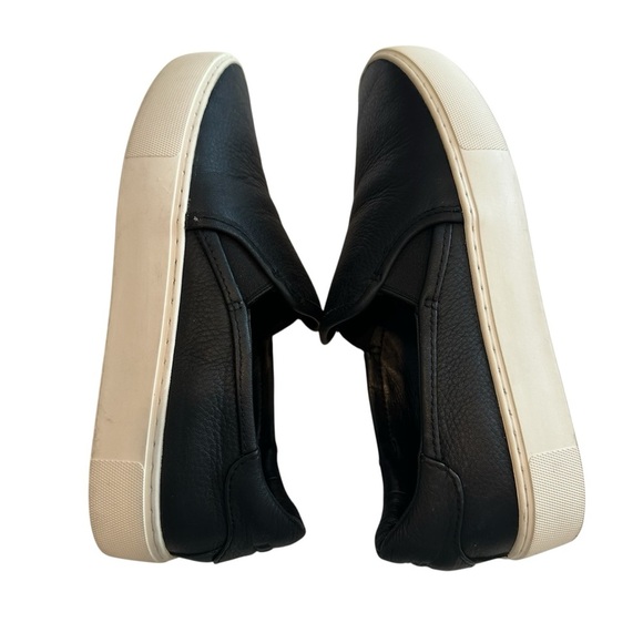 UGG Jass Black Leather Slip-On Loafers - Picture 4 of 10